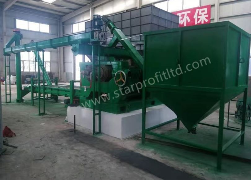 New Type Waste Tyre Rubber Powder Production Line